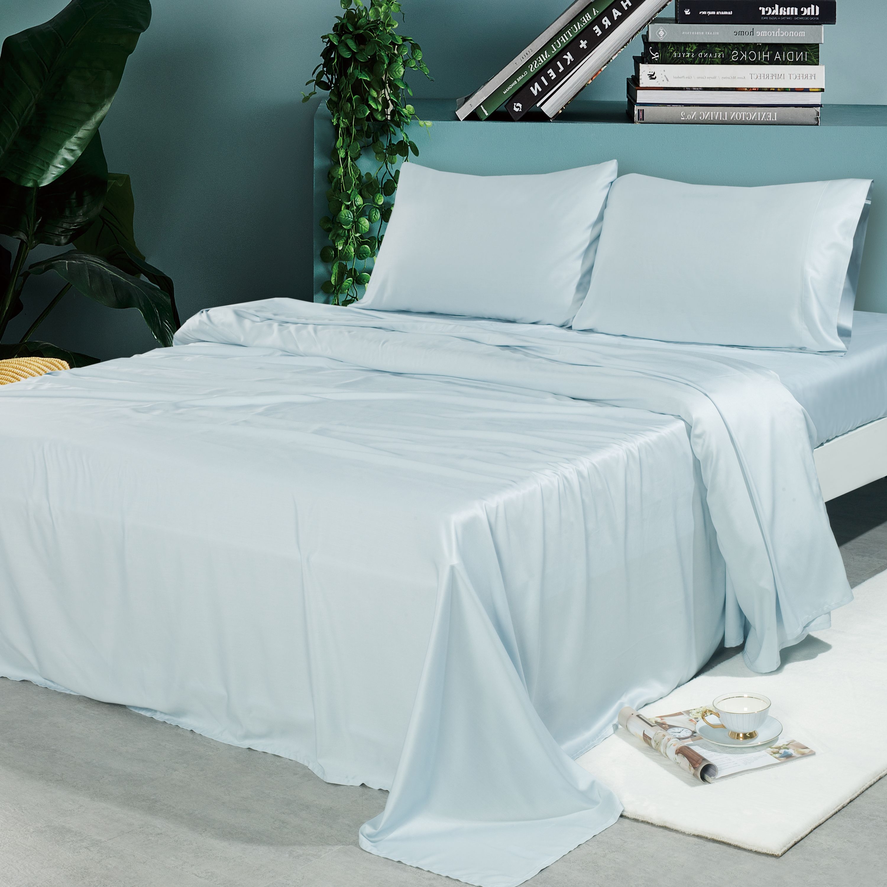 Fabstyles Metro Bamboo Sheet Set 4 Pieces With Deep Pocket On Sale Bed Bath Beyond 33124791
